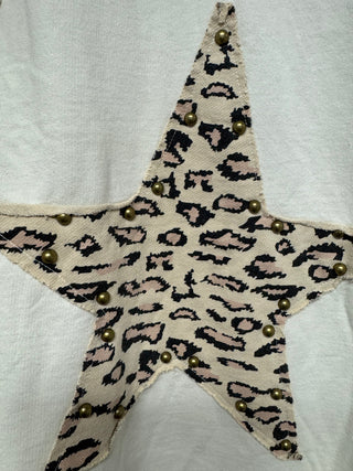 Easel Animal Star Patched Top