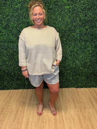 New In/Very J Chambray Short