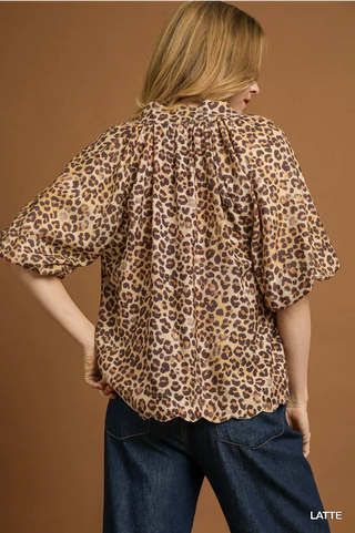 Wild and Sweet Bubble Blouse