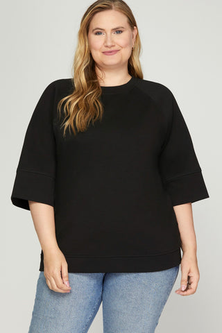 Scuba Knit Top
