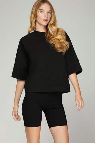 Scuba Knit Top