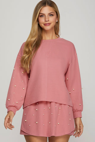 Pearl Long Sleeve and Skort Set