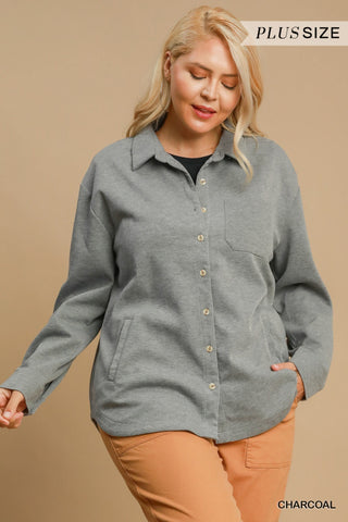 Knit Oversized Shacket