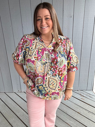 Umgee A Line Blouse