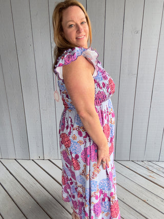 Peony Dreams Maxi Dress