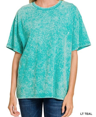 Spring Acid Washed Tee