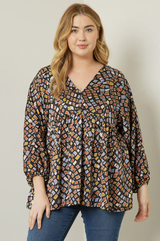 Check Me Out Blouse by Entro