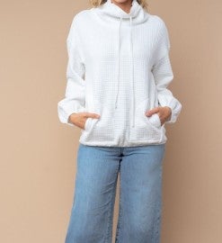 Waffle Pullover