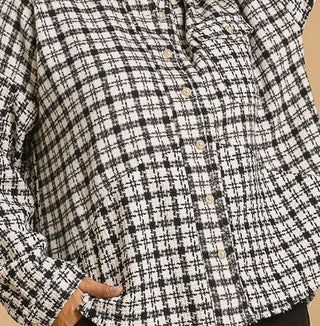 Chanelesque Tweed Shacket