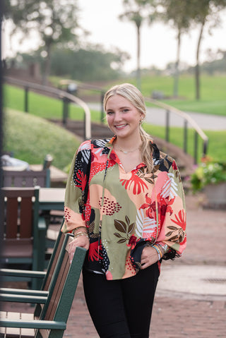Amazon Daze Blouse