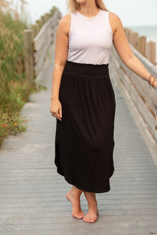 Simple Lady Knit Skirt