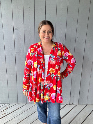 Floral Fun Cardi