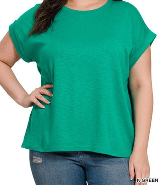 Cotton Modal Slub Tee
