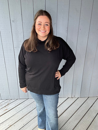 Mock Neck Pullover