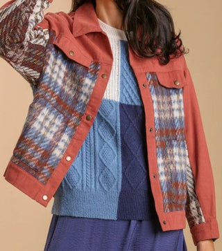 Denim and Flannel Shacket