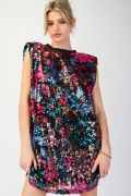 Easel Sequin Mini Dress