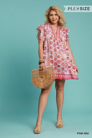 Floral Fusion Dress