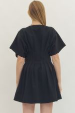 Entro Dolman Sleeve Mini Dress