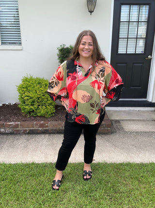 Amazon Daze Blouse