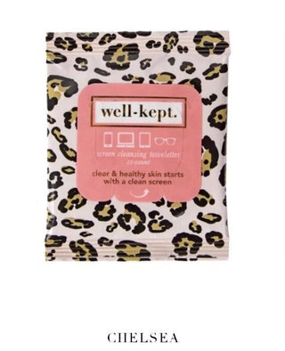 Well Kept Screen Cleansing Towelettes