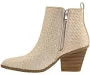 Come And Get It Gold Metallic Bootie-Corky's